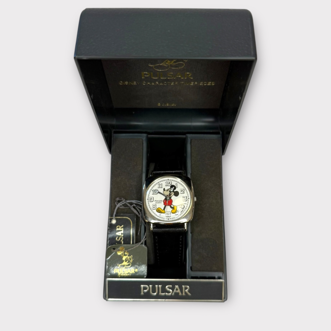 Silver Pulsar Mickey Mouse watch