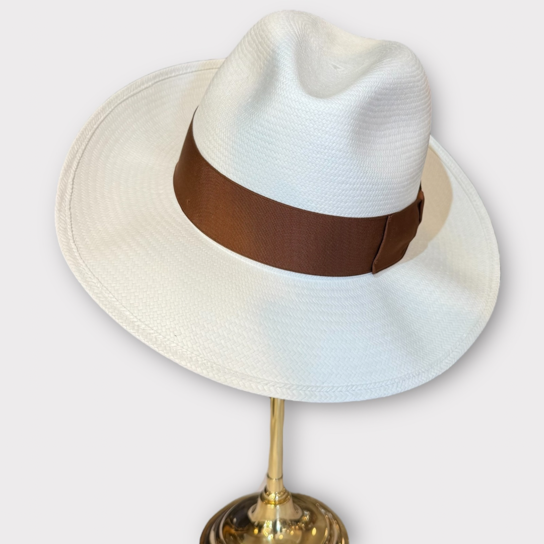 Borsalino Amedeo large brim Panama hat