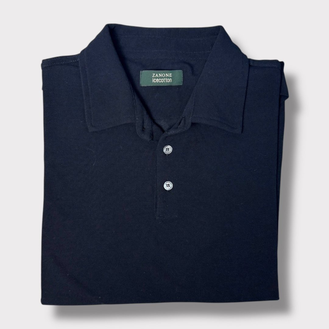 Ice cotton polo shirt