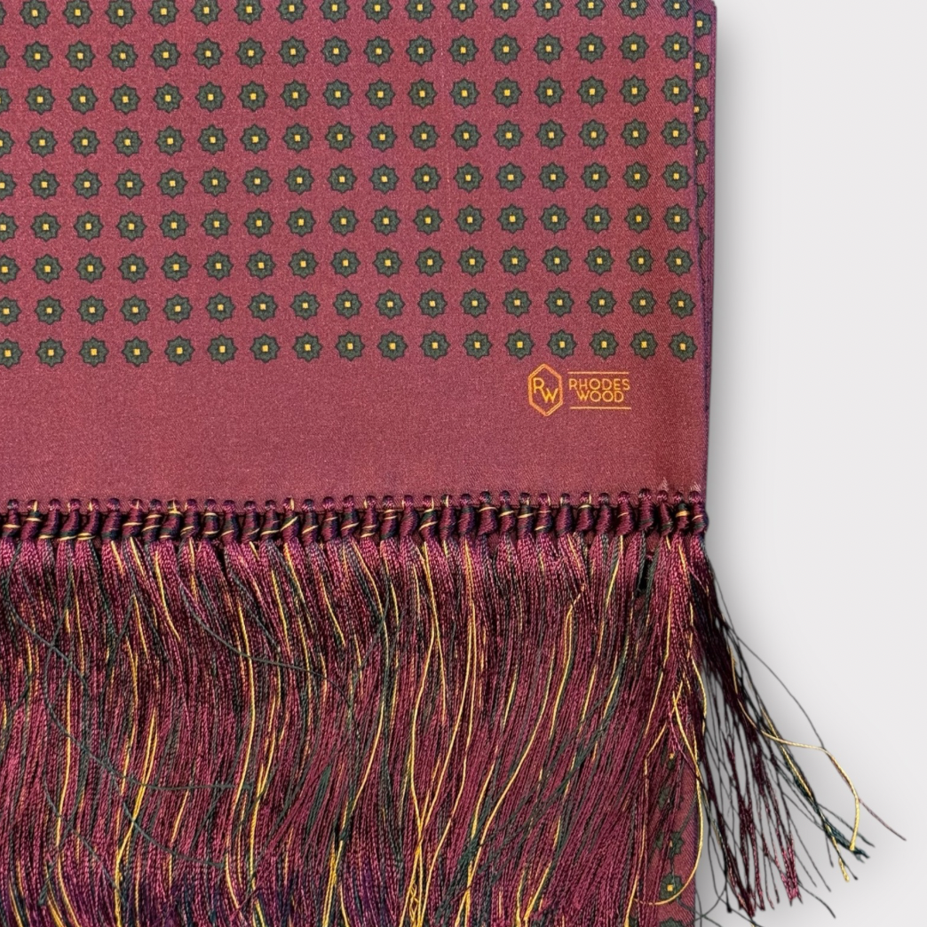 Mini medallion Silk scarf