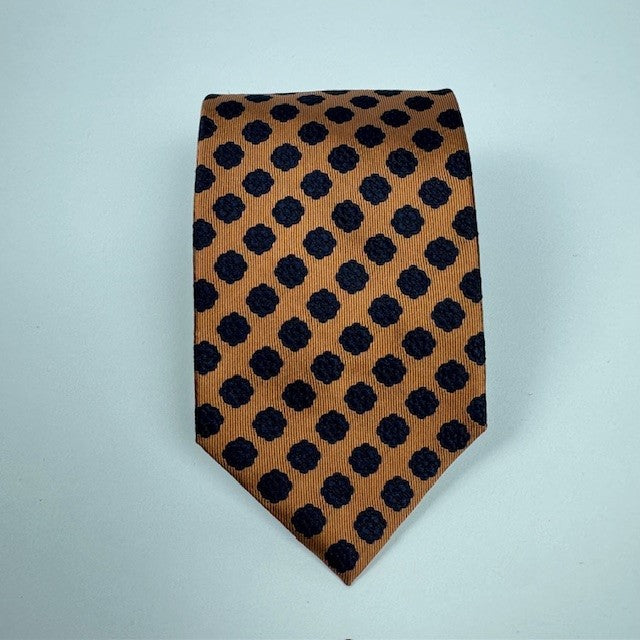 Rhodes Wood Silk tie