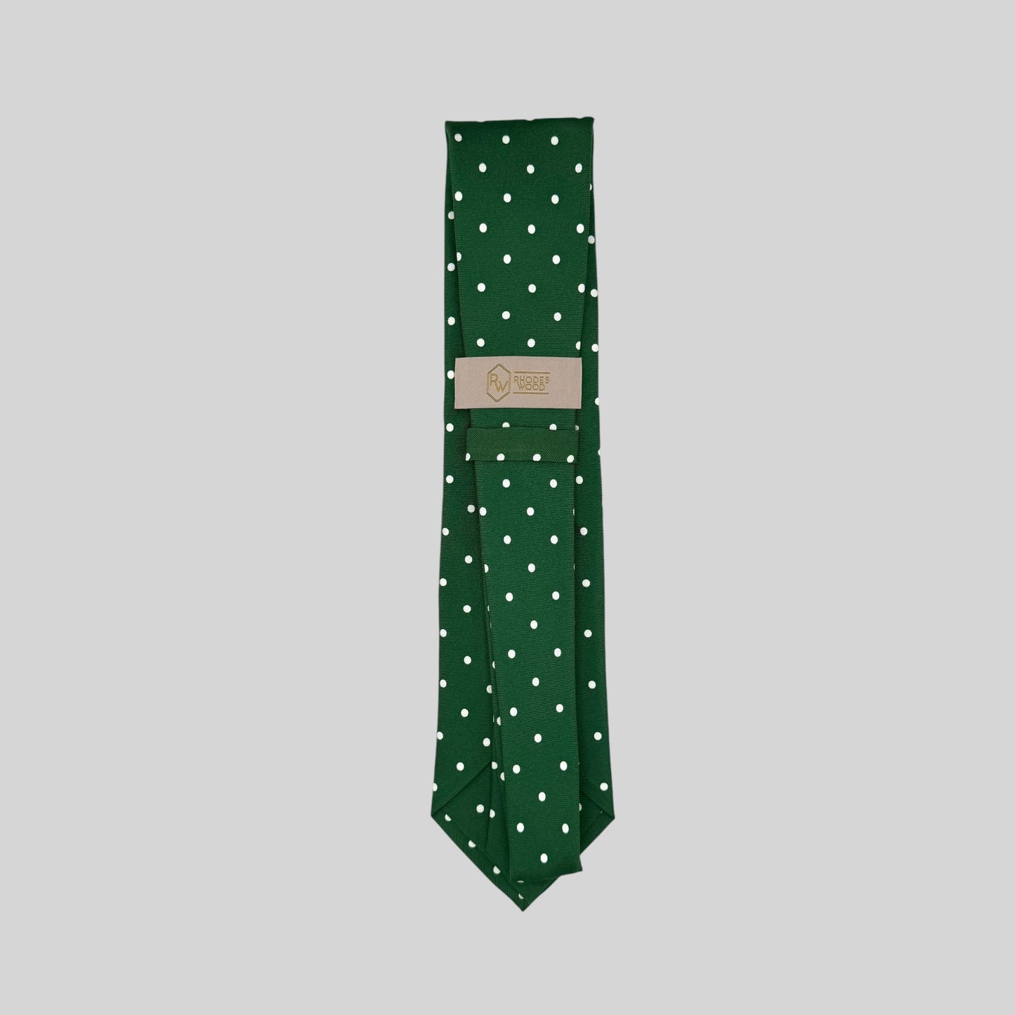 Green Polka Dot Tie