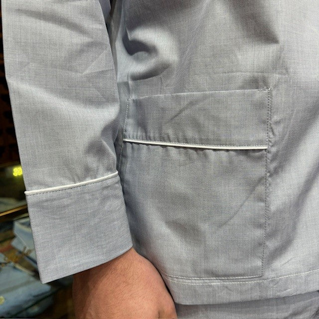 Rhodes Wood Poplin Pyjamas