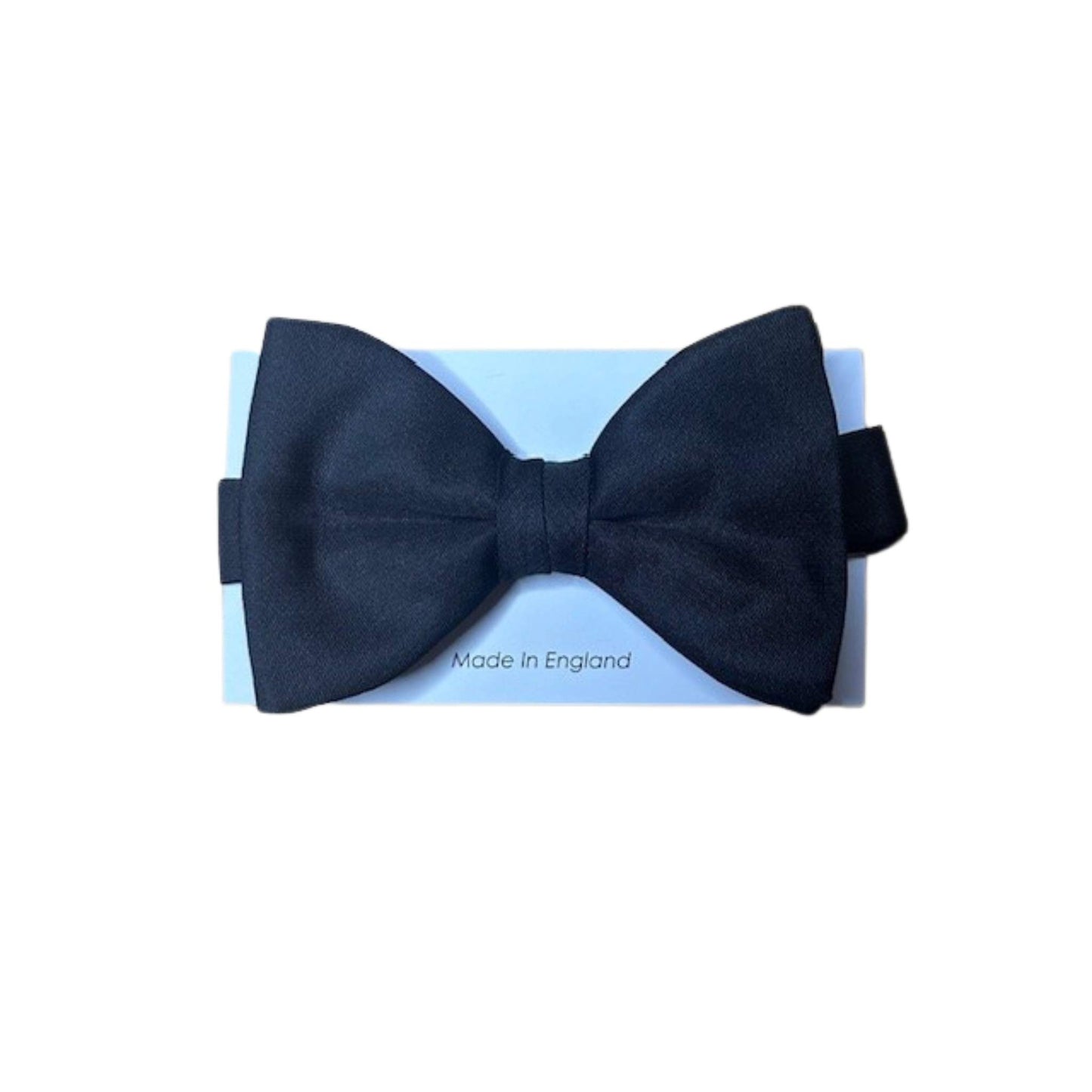 Rhodes Wood Ready tied Black bowtie