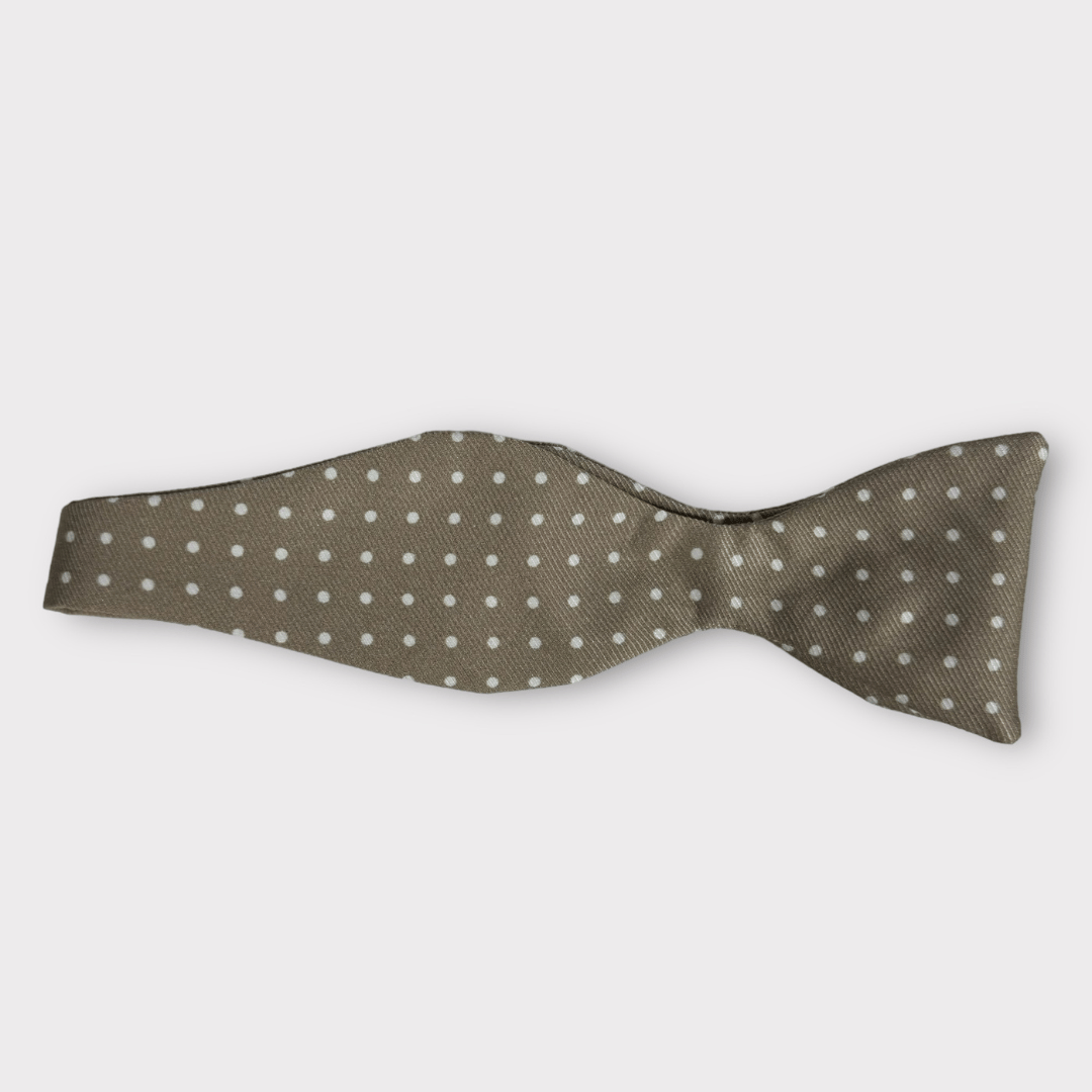 Rhodes wood Silk Bow tie