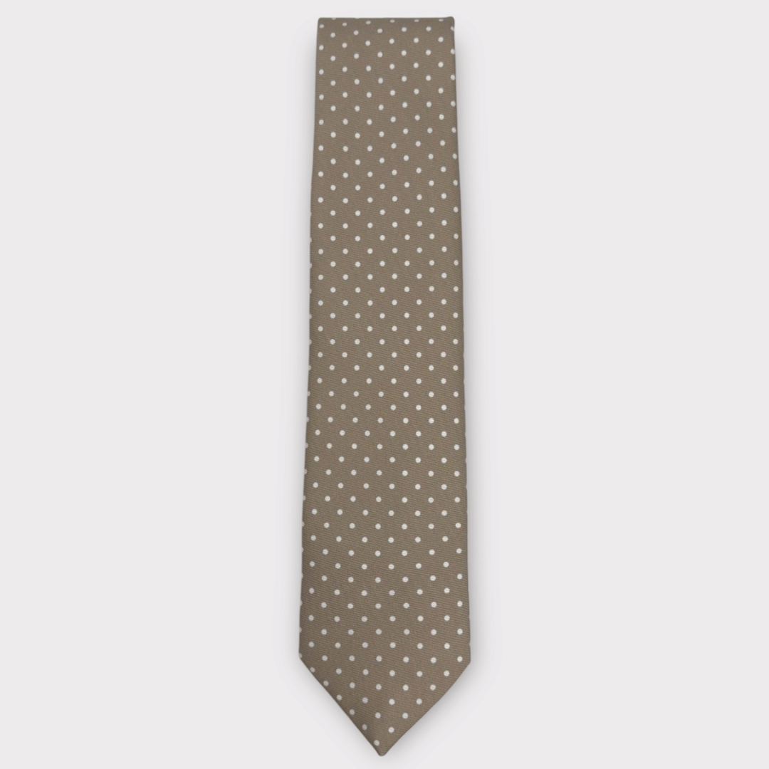 Rhodes Wood silk Tie