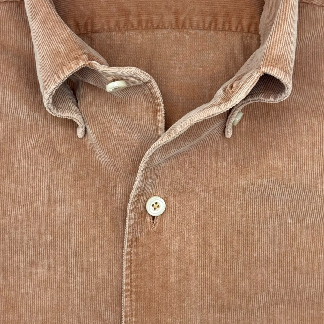 Tan corduroy shirt 