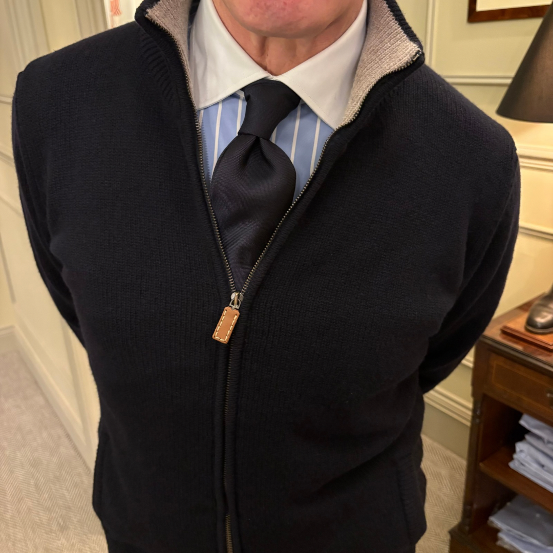 Geelong lambswool Full zip