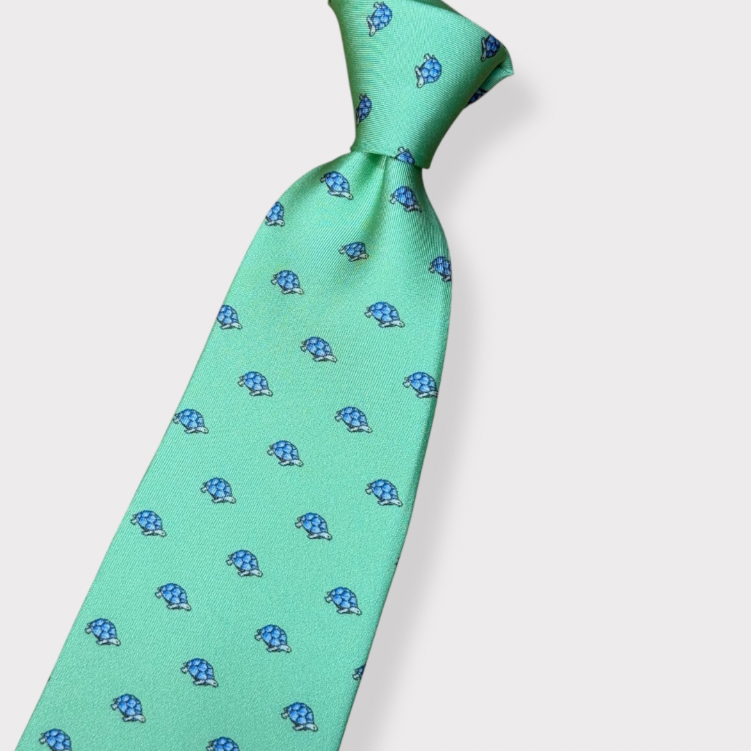 Green Turtle Tie