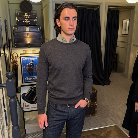 Easy Care Merino crew neck