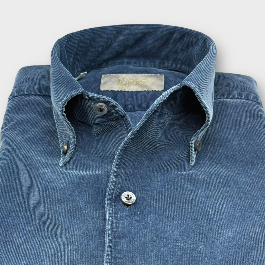 Navy corduroy shirt 