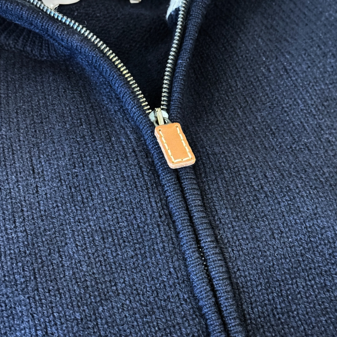 Geelong lambswool Full zip