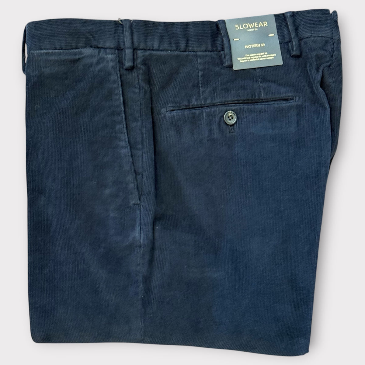 Classic Fit Needle Cord Trousers