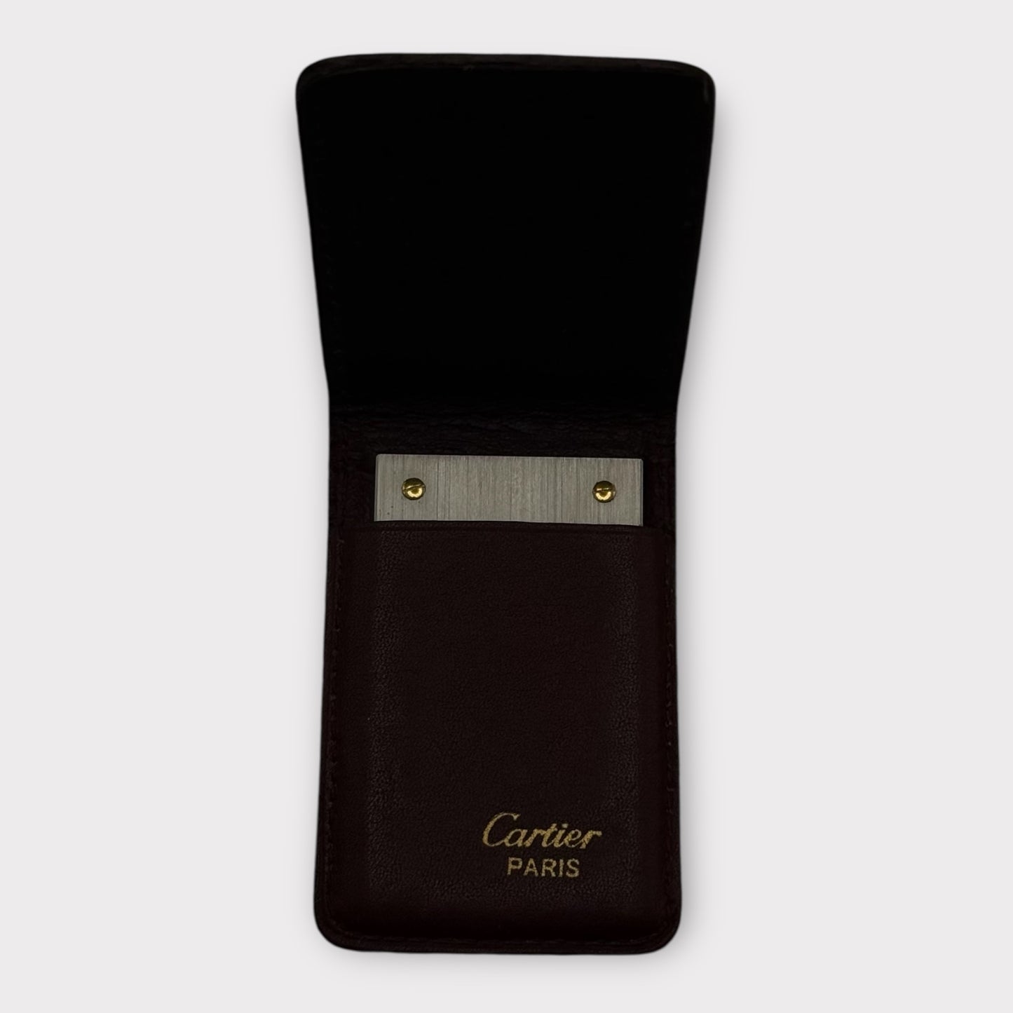Cartier Santos cigar cutter with Cartier cigar case