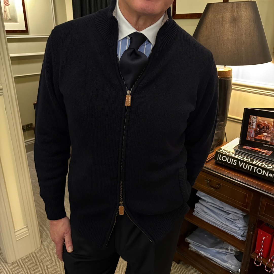 Geelong lambswool Full zip