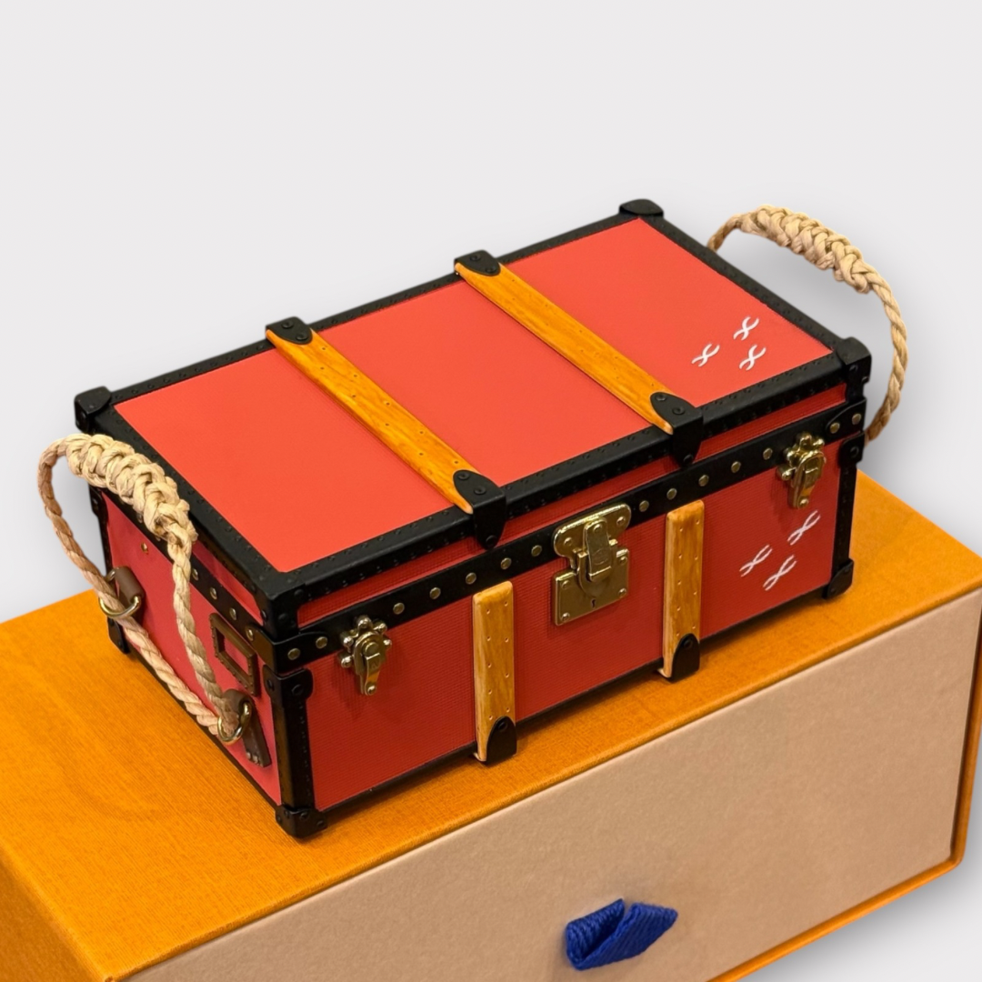 Louis Vuitton Albert Khan photography mini trunk 