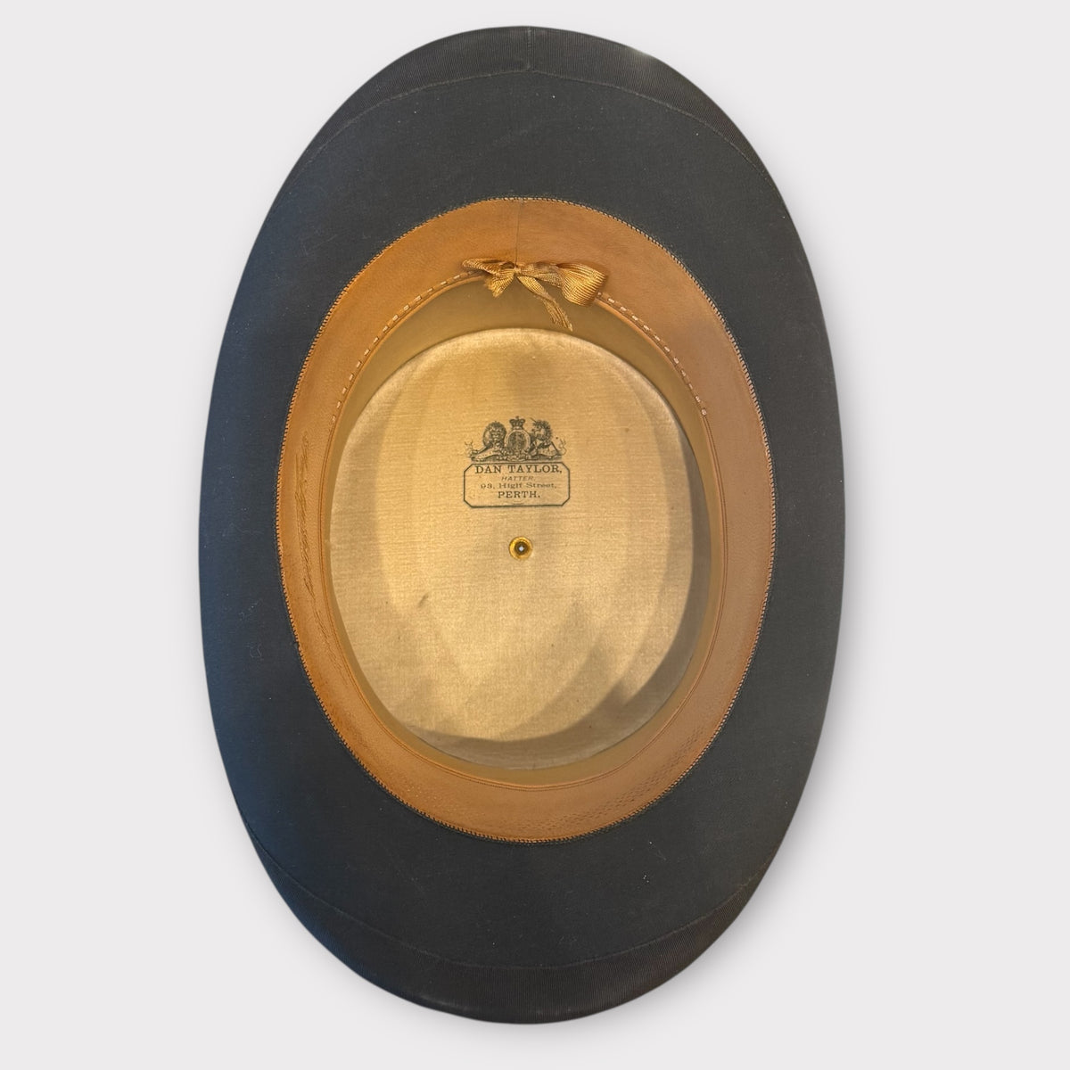 Open Rhodes Hat 7 3/8 Long oval silk top hat – Rhodes Wood