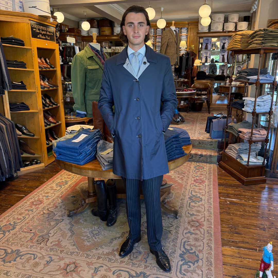 Reversible raincoat