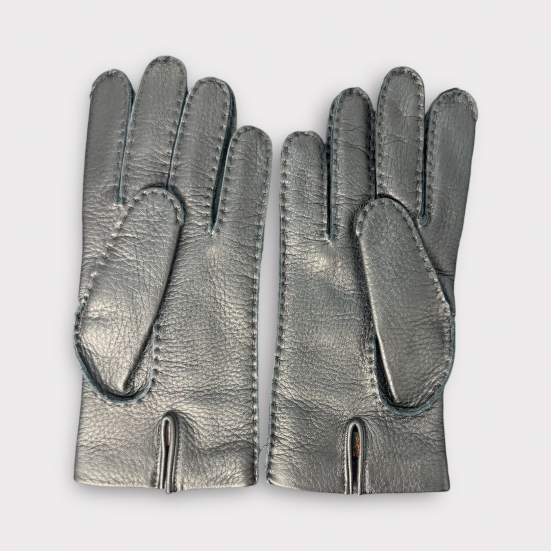 Deerskin leather gloves