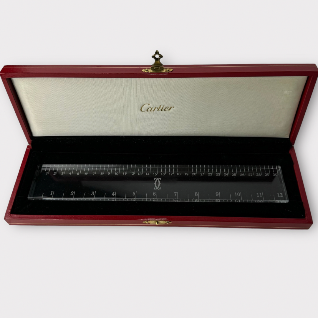 Cartier Paperweight Ruler