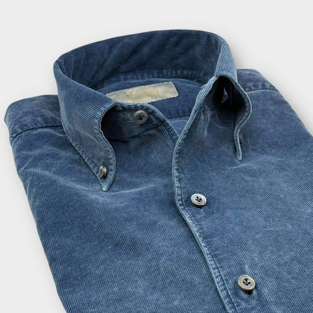 Navy corduroy shirt 