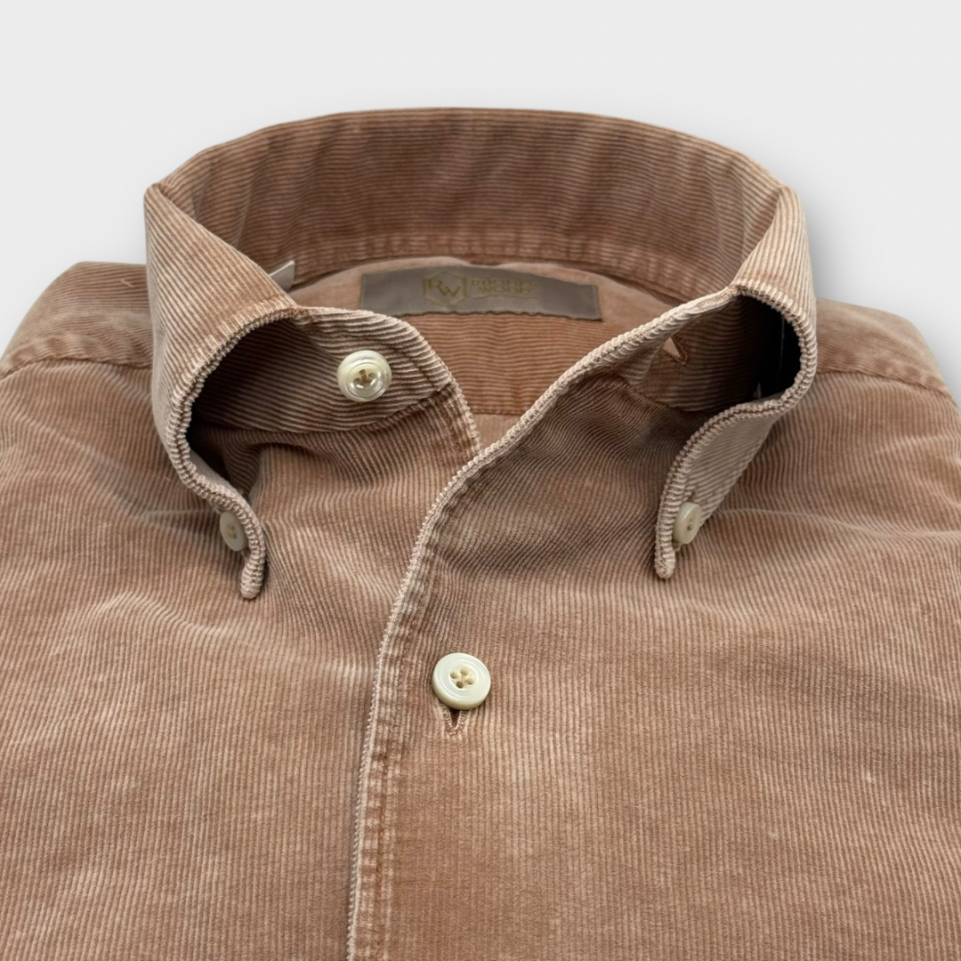 Tan corduroy shirt 