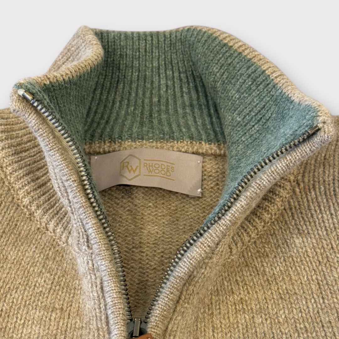 Geelong lambswool Full zip