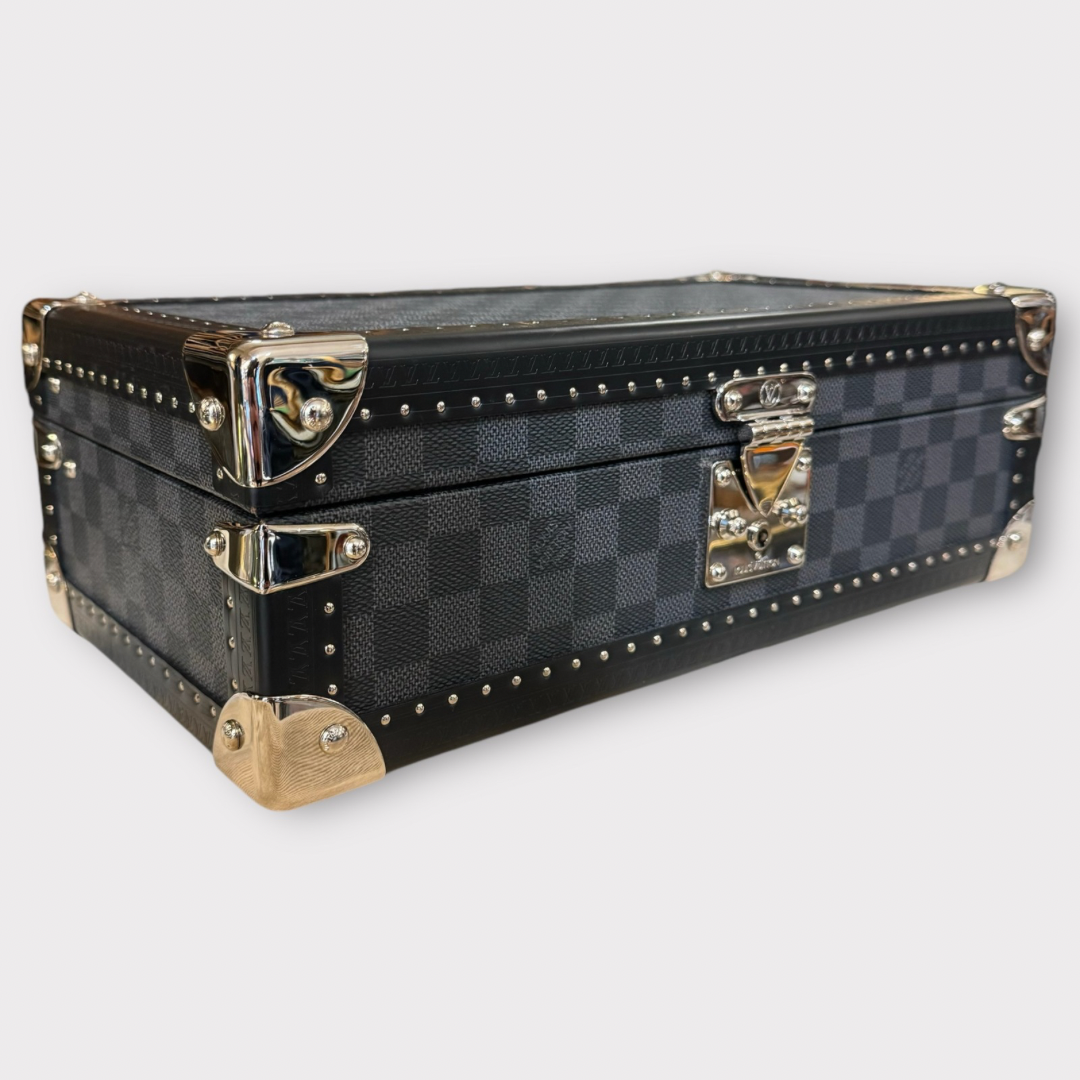 Louis Vuitton damier watch trunk