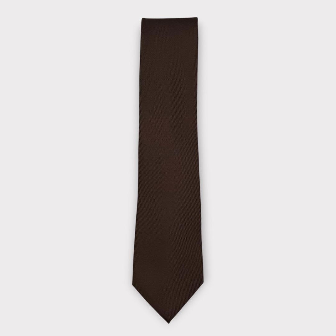 Brown Rhodes Wood Tie