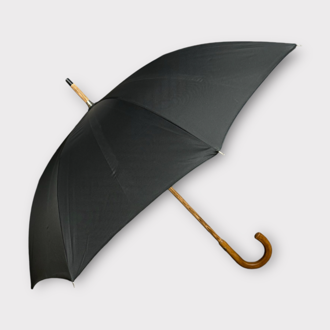 umbrella with malacca handle