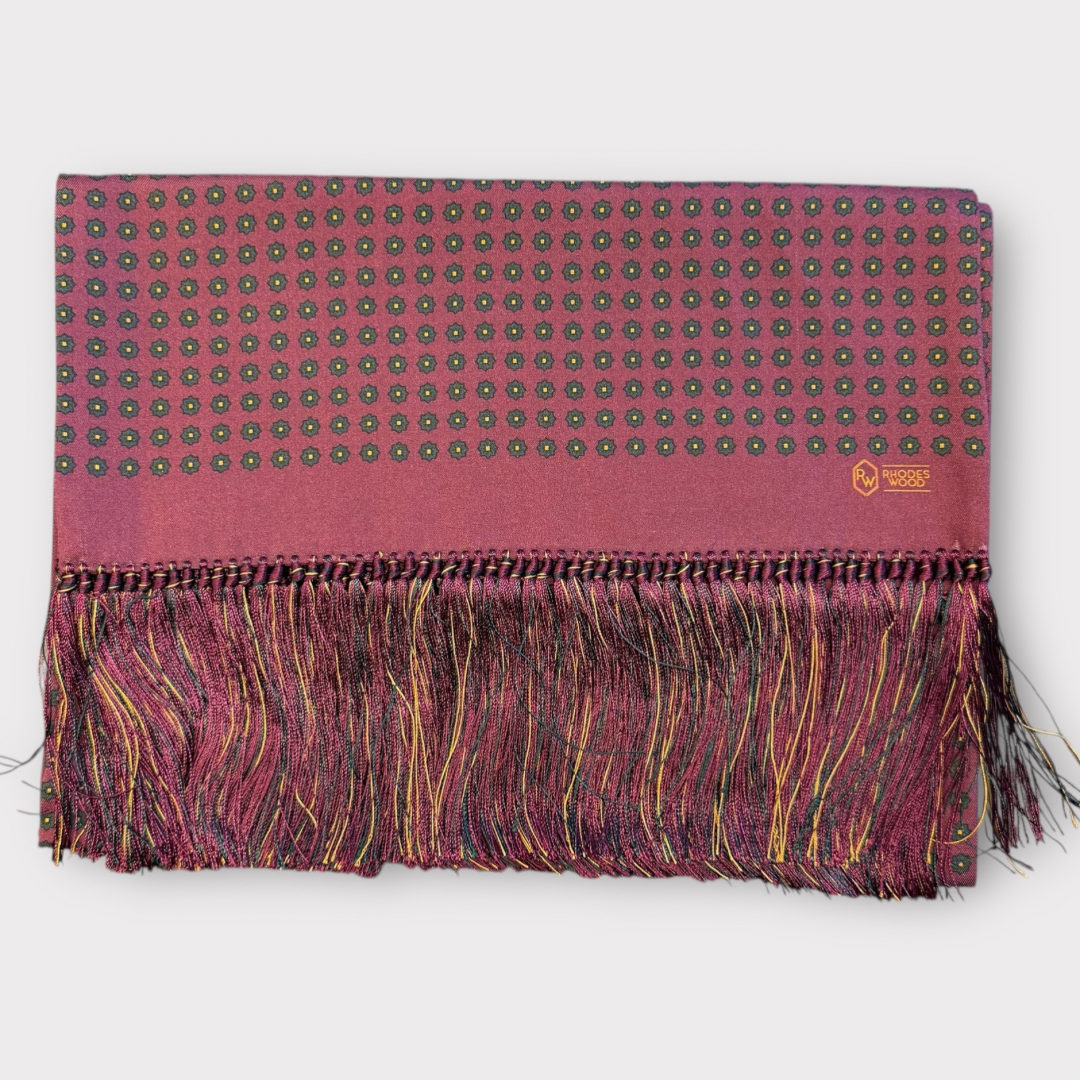 Mini medallion Silk scarf