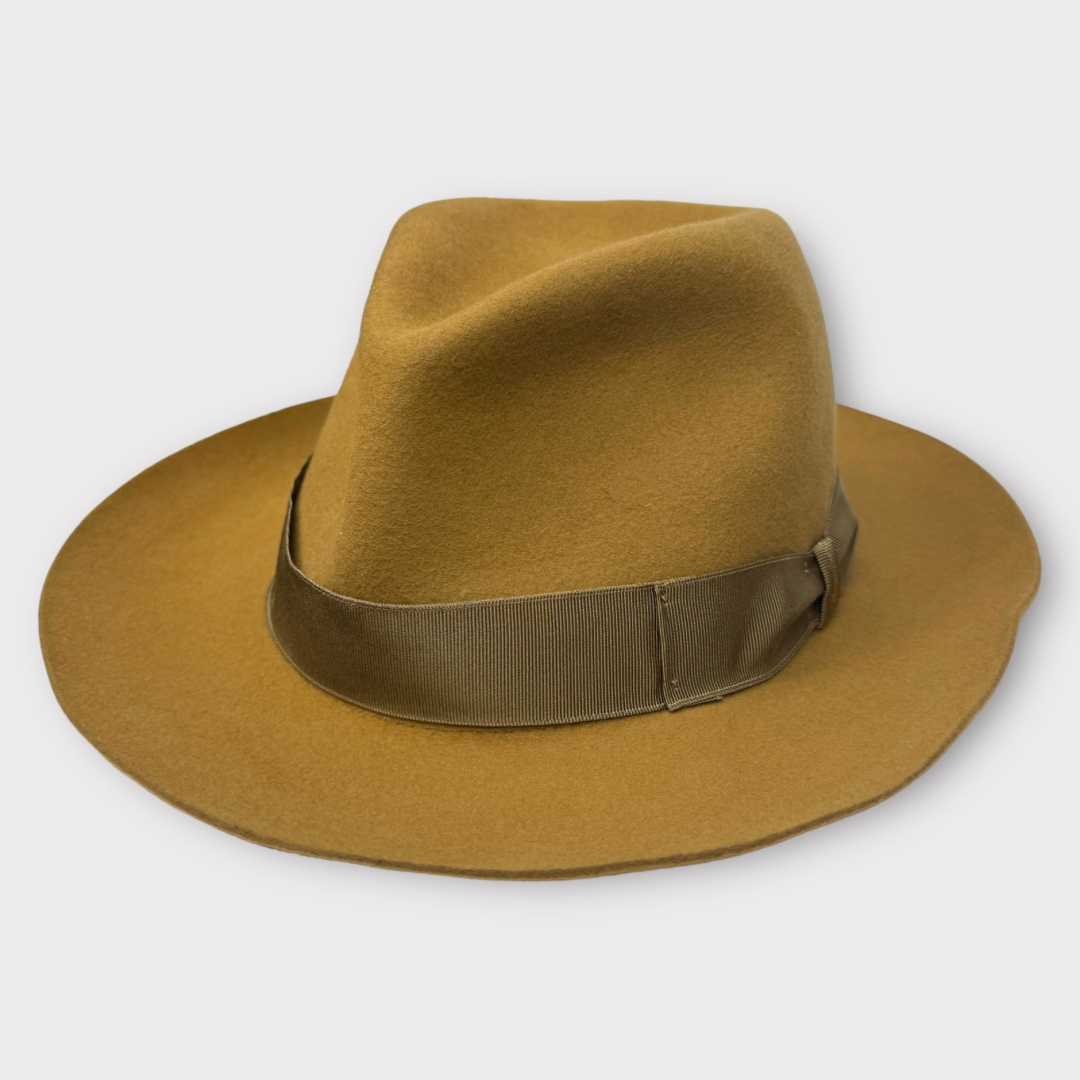 Open Rhodes Hat Borsalino Fur Felt Rollaway Hat – Rhodes Wood