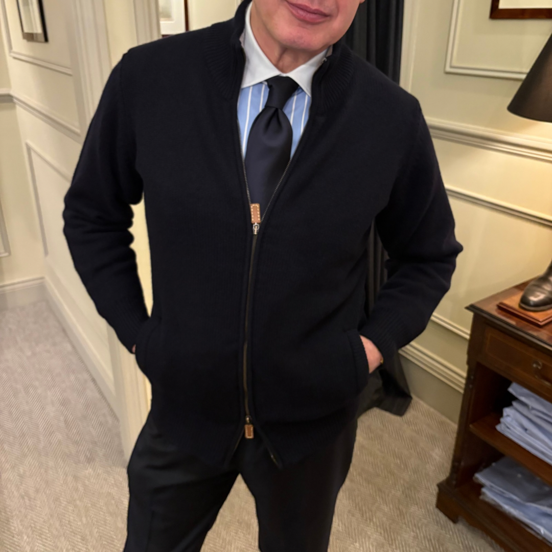 Geelong lambswool Full zip
