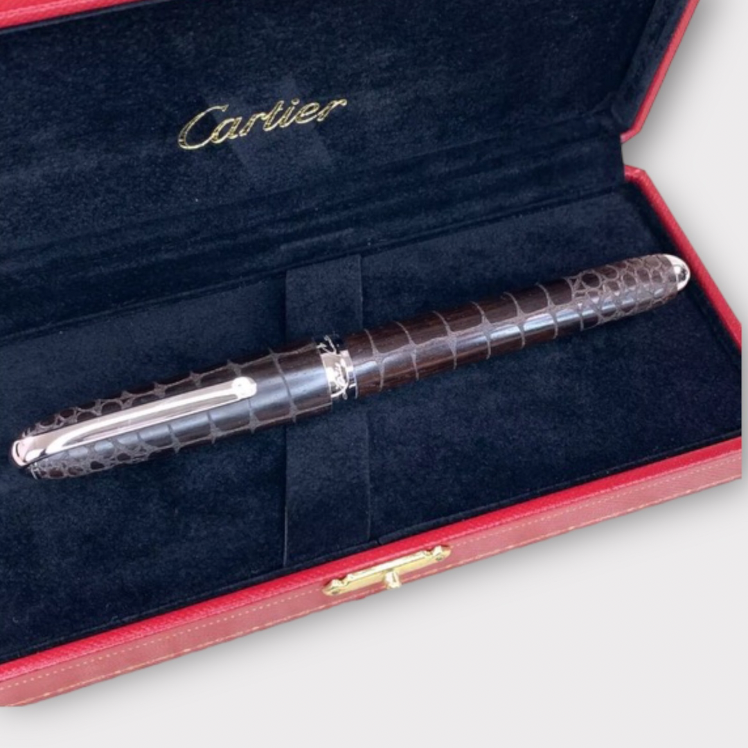 Crocodile Cartier pen