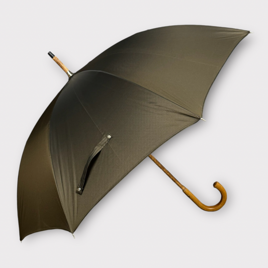 umbrella with malacca handle