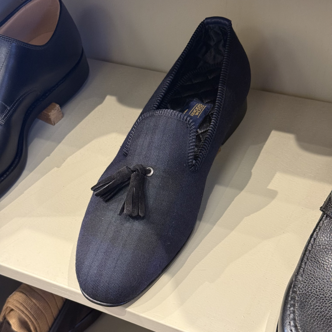 Blackwatch tartan slipper