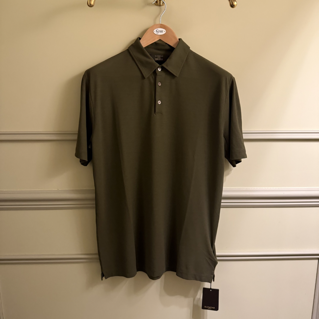 Ice cotton jersey polo shirt