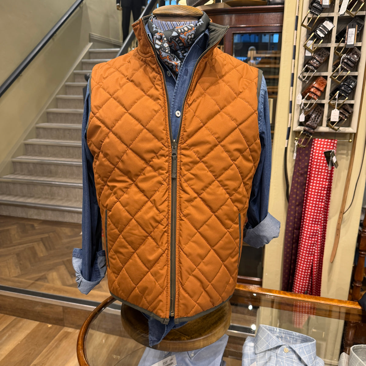 Reversible Quilted Gilet