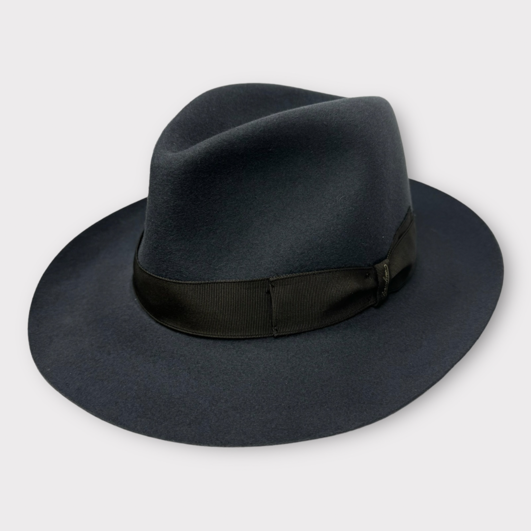 Open Rhodes Hat Borsalino Fur Felt Rollaway Hat – Rhodes Wood