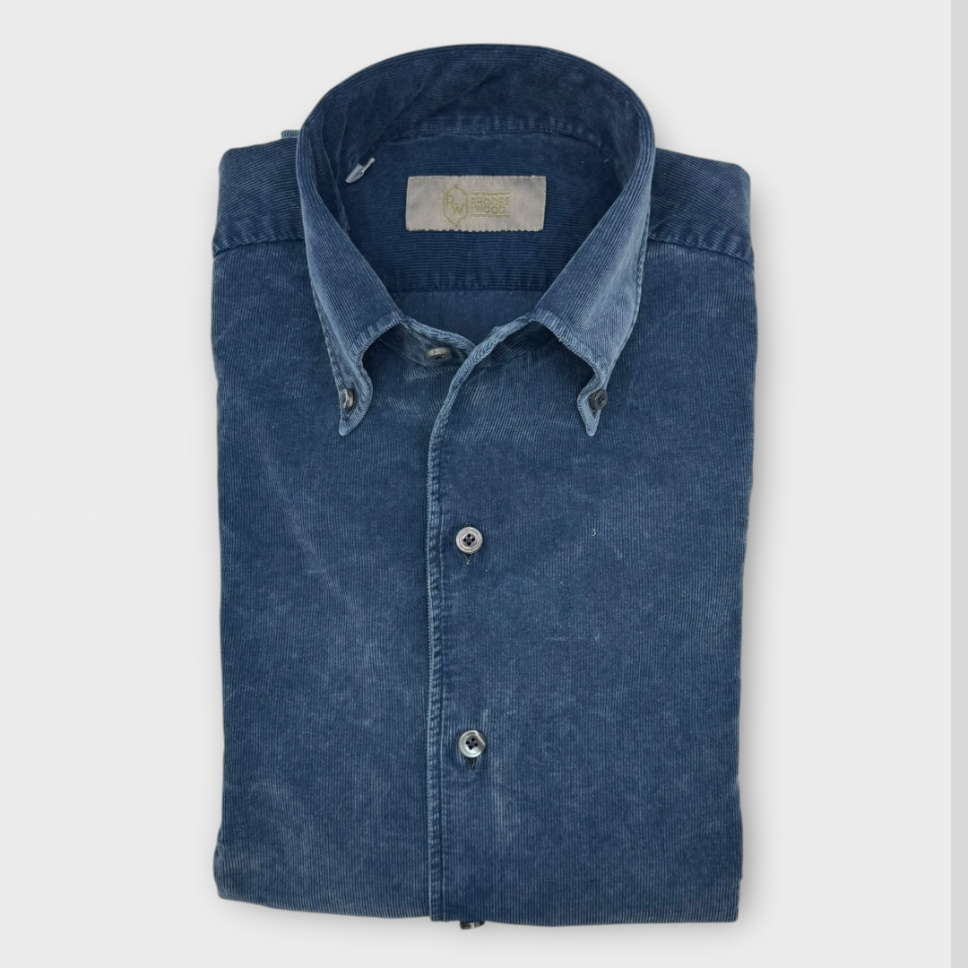 Navy corduroy shirt 
