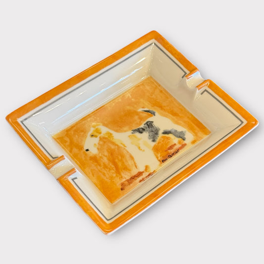 Fox terrier Hermes ashtray