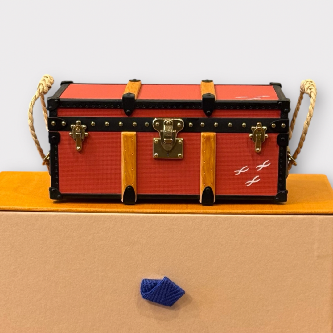 Louis Vuitton Albert Khan photography mini trunk 