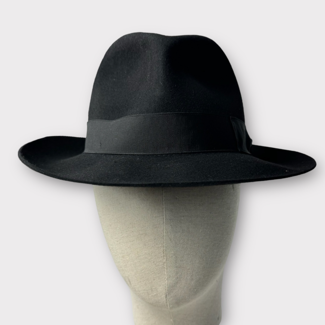 Open Rhodes Hat Borsalino Fur Felt Rollaway Hat – Rhodes Wood