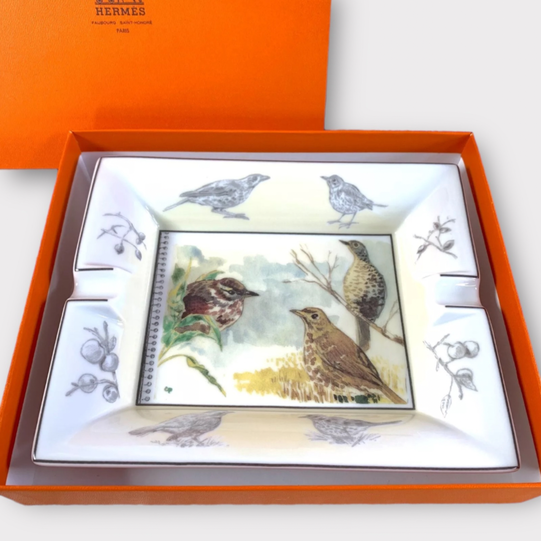 Hermes bird ashtray