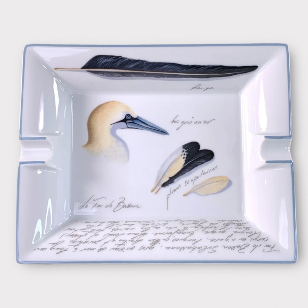 Hermes bird ashtray