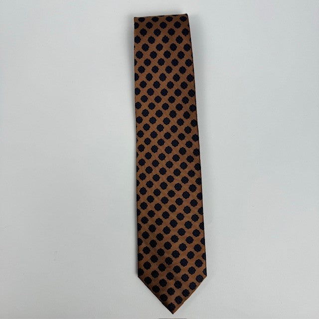 Rhodes Wood Silk tie 