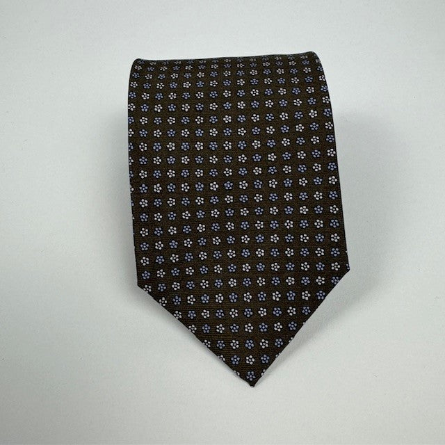 Rhodes Wood Silk tie 