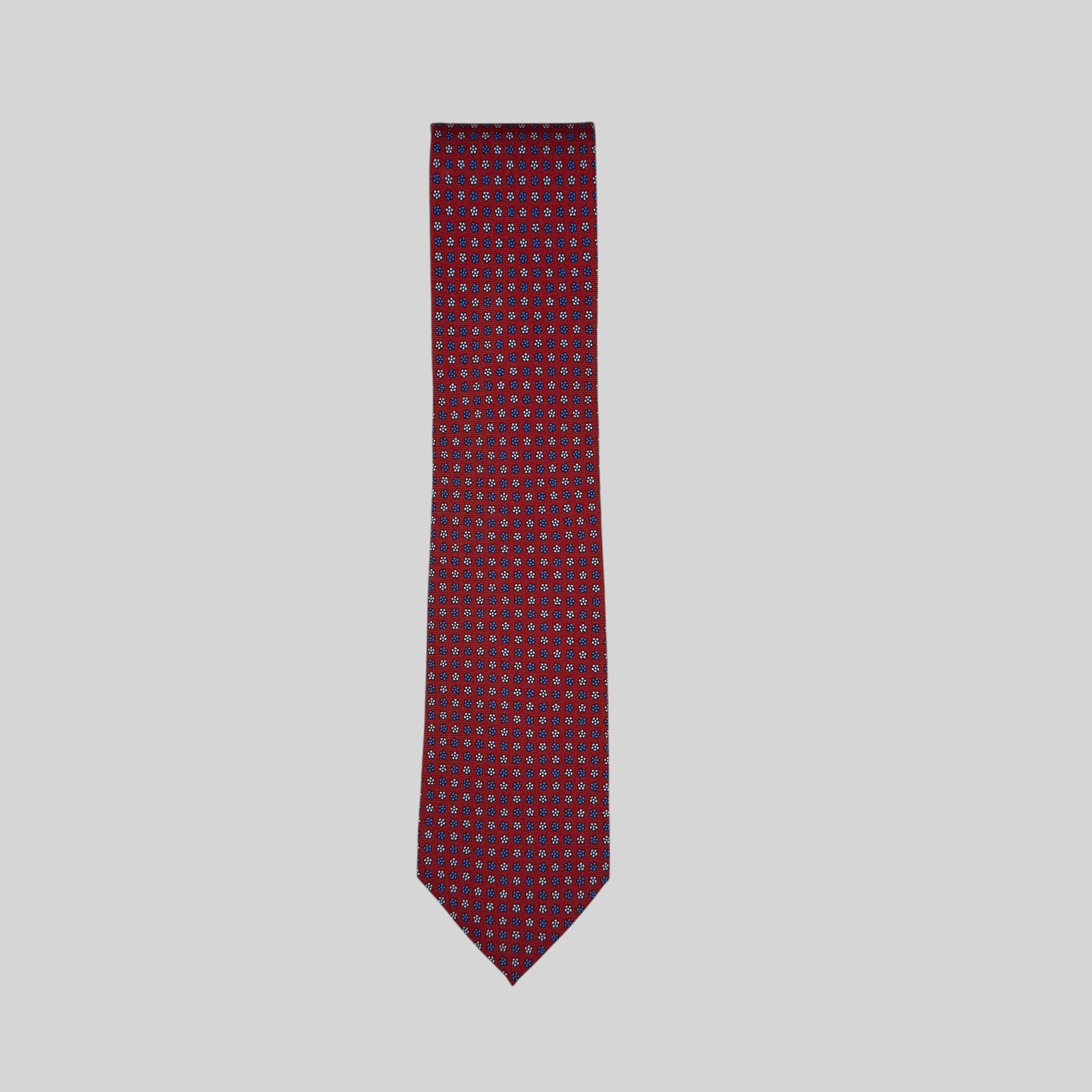 Red Floral Tie