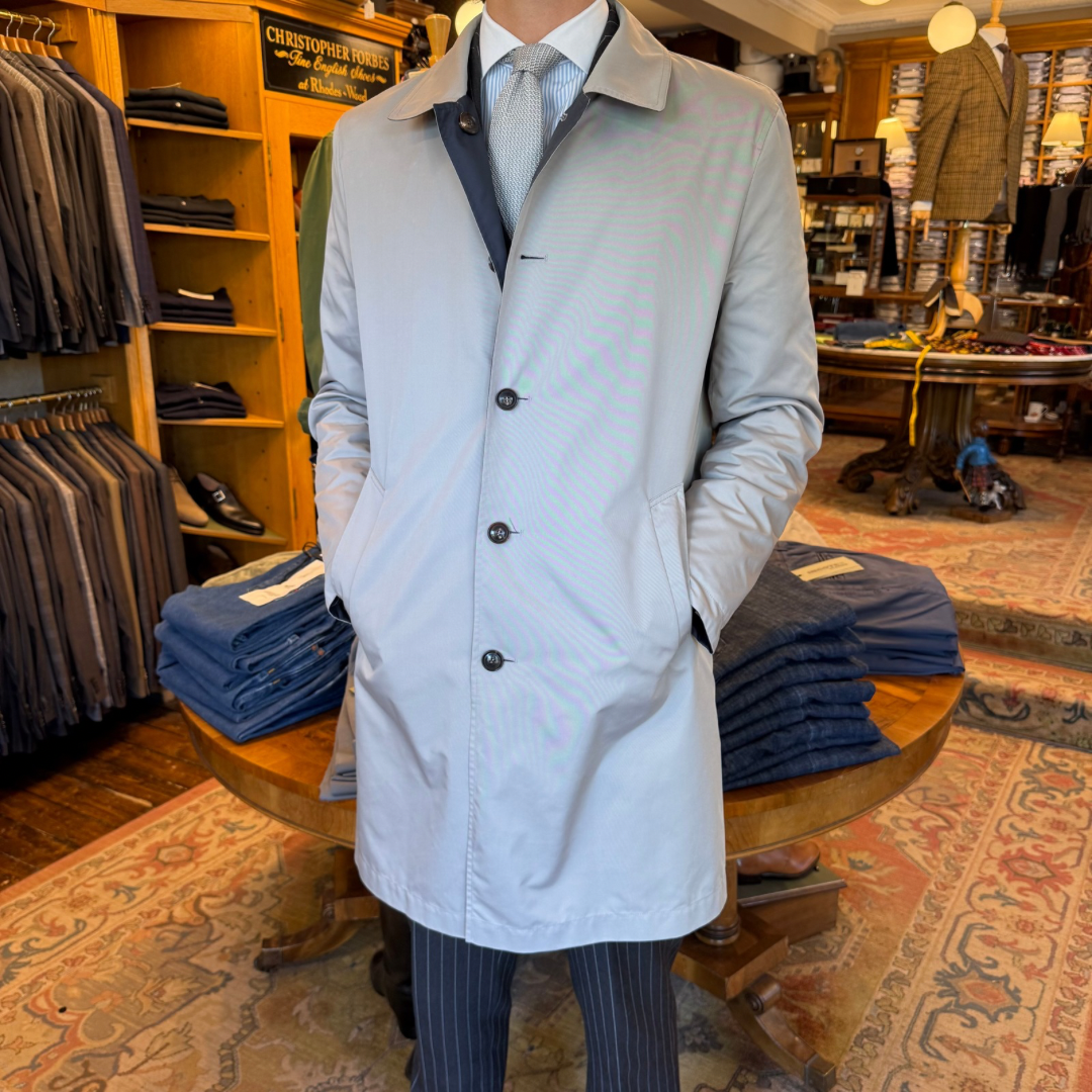 Reversible raincoat