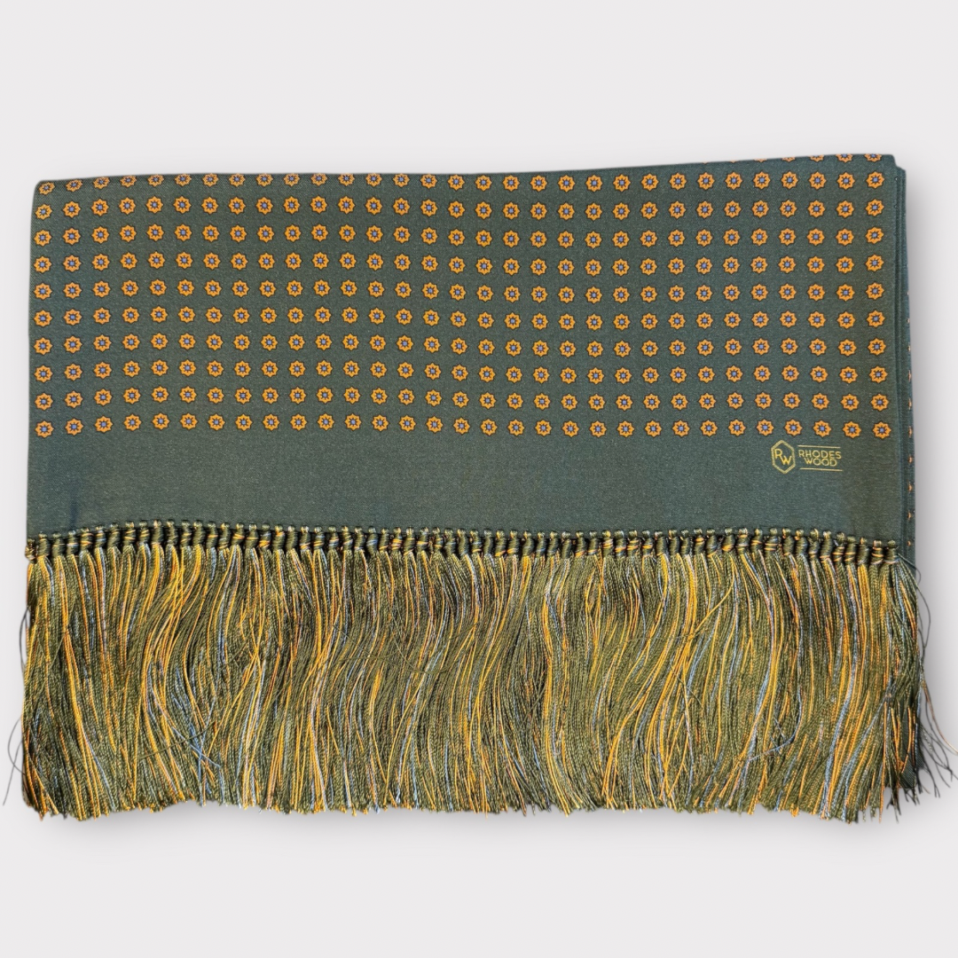 Mini medallion Silk scarf